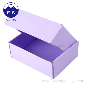 Printing custom mailer carton packaging shoe box